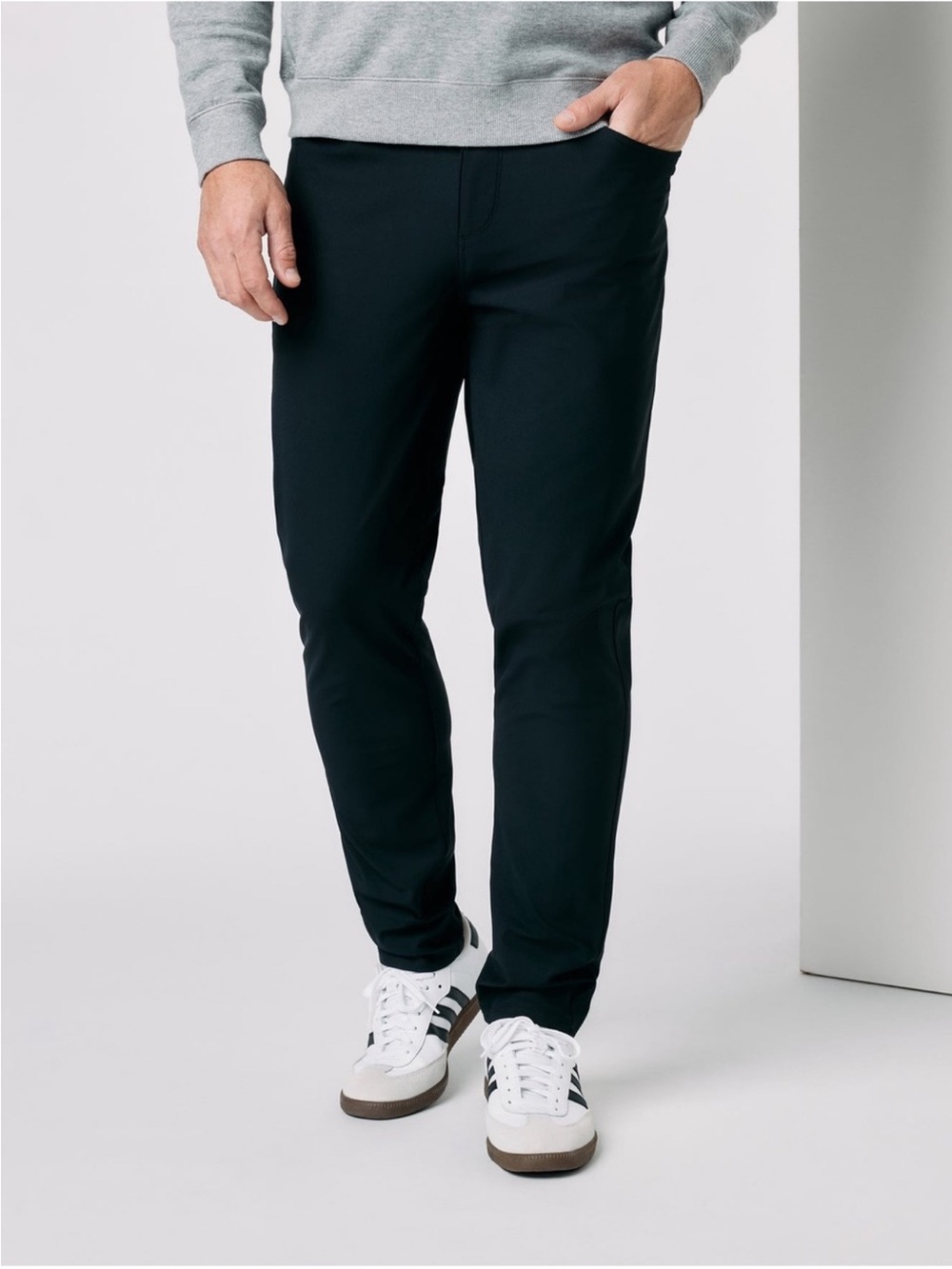 Vuori Meta Pant Athletic Slim Fit (Black)